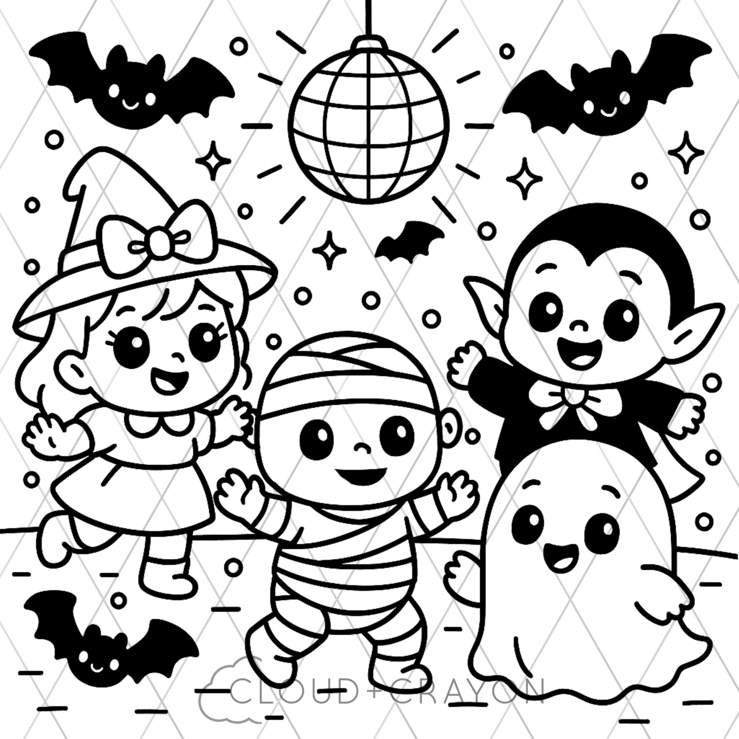 Boo Crew β Spooky Halloween Colouring Book for Kids