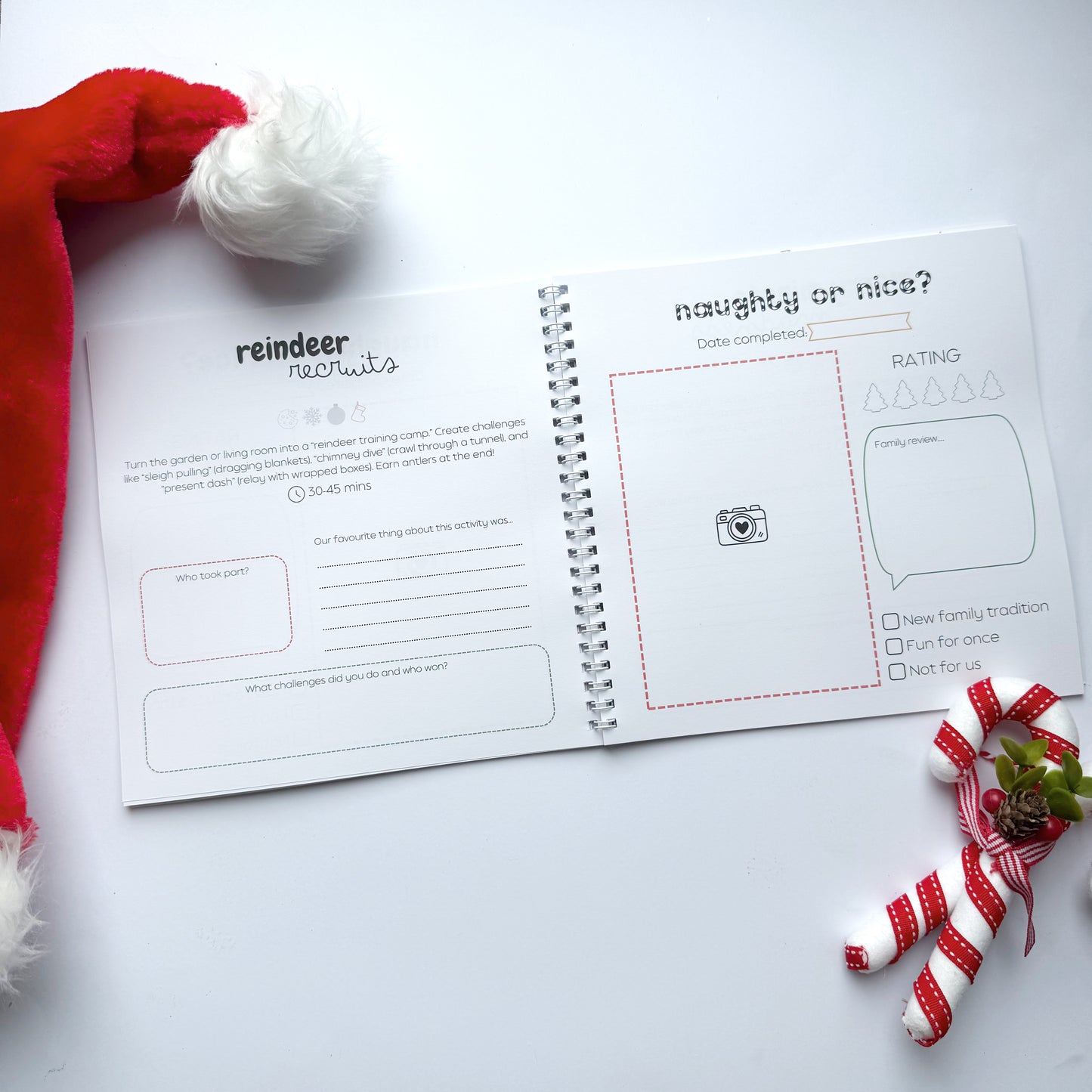 The Big Christmas Date Challenge – 25 Festive Activities for Magical Family Nights