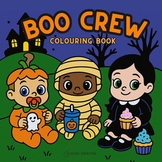 Boo Crew – Spooky Halloween Colouring Book for Kids