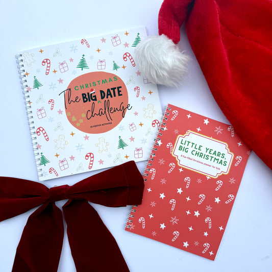 Christmas Bundle - Kids Planner and Festive Date Night Book