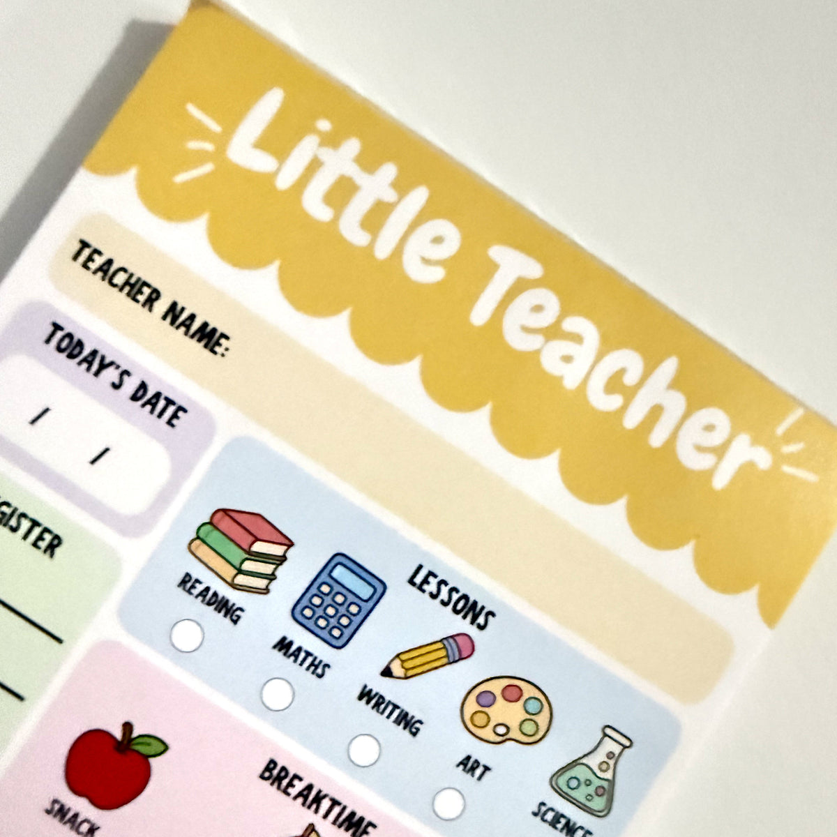 Little Years, Big Imagination – Little Teacher